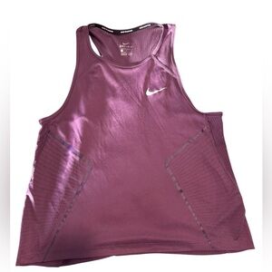 Nike Women’s Maroon Racerback Dri-FIT Tank